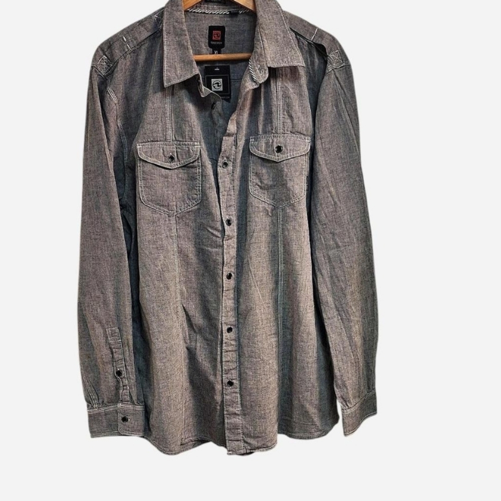 Men's Ocean Current Button-Down Shirt
